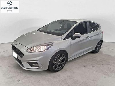 Usata Ford Fiesta ST-Line 99 CV (72 kW) 2019 Bianco Utilitaria