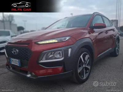 Usata Hyundai Kona Xpossible 120 CV (88 kW) 2018 Rosso SUV