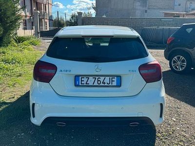 Usata Mercedes A180 Premium 2015 Bianco Berlina