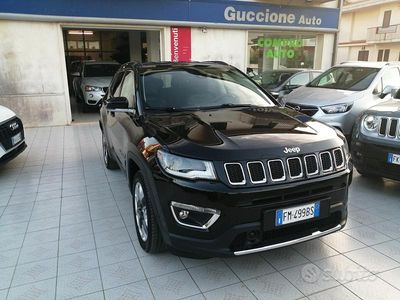Usata Jeep Compass Limited 120 CV (88 kW) 2017 Nero SUV
