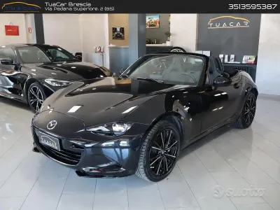 Usata Mazda MX5 Exclusive-Line 184 CV (135 kW) 2024 Nero Cabrio
