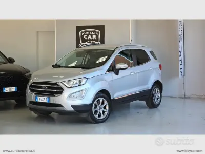 Usata Ford Ecosport Titanium 99 CV (72 kW) 2019 Argento SUV