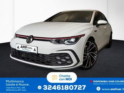 Usata VW Golf VIII GTI 245 CV (180 kW) 2021 Bianco Berlina