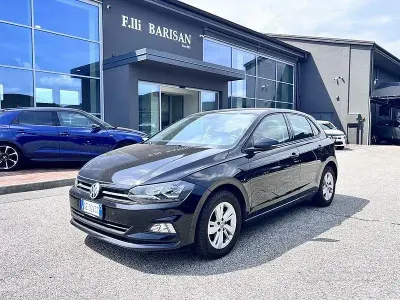 Usata VW Polo Comfortline 95 CV (69 kW) 2021 Nero Utilitaria