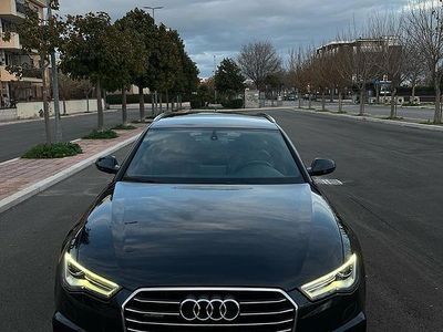 Usata Audi A6 S-Line 190 CV (139 kW) 2016 Blu Station wagon
