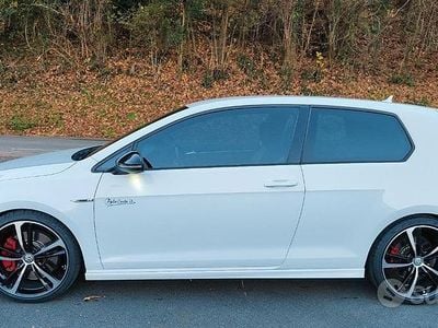 Usata VW Golf VII R 300 CV (220 kW) 2014 Bianco Berlina