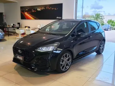 Usata Ford Fiesta ST-Line X 125 CV (91 kW) 2022 Nero Utilitaria