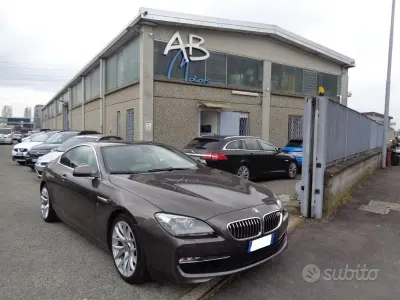 Usata BMW 640 Comfort Edition 313 CV (230 kW) 2012 Grigio Coupé