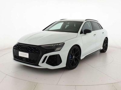 Usata Audi RS3 Ambiente 400 CV (294 kW) 2022 Bianco ghiaccio metallizzato Berlina