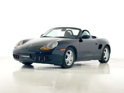 Usata Porsche Boxster 204 CV (150 kW) 1997 Nero Cabrio