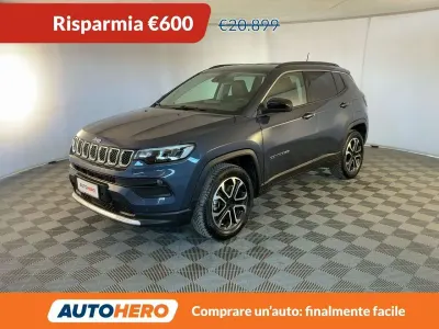 Occasion Jeep Compass Limited 190 ch (139 kW) 2022 Bleue SUV