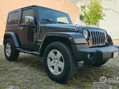 Usata Jeep Wrangler Sahara 177 CV (130 kW) 2008 Nero SUV