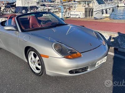 Gebraucht Porsche Boxster 204 PS (150 kW) 1998 Grau Cabrio
