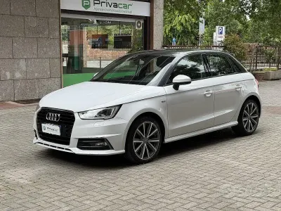 Usata Audi A1 Admired 90 CV (66 kW) 2018 Bianco Utilitaria
