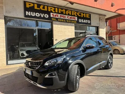 Usata Peugeot 3008 Allure 131 CV (96 kW) 2019 Nero SUV
