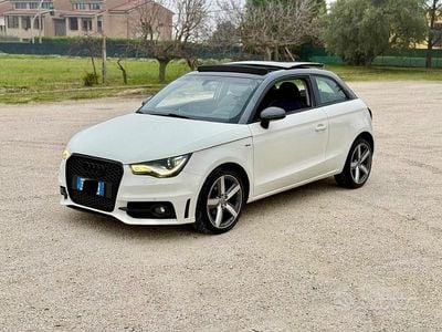 Usata Audi A1 S-Line 86 CV (63 kW) 2012 Bianco Utilitaria
