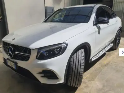 Usata Mercedes GLC350 Premium 258 CV (189 kW) 2019 Bianco Coupé