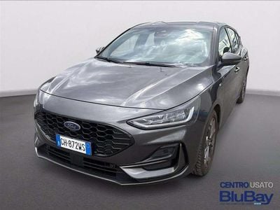 Usata Ford Focus ST-Line 125 CV (91 kW) 2022 Magnetic grey Berlina