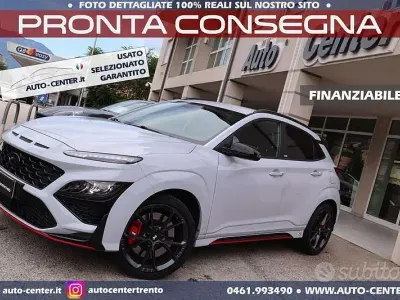Usata Hyundai Kona N Performance 280 CV (205 kW) 2021 Blu/azzurro SUV