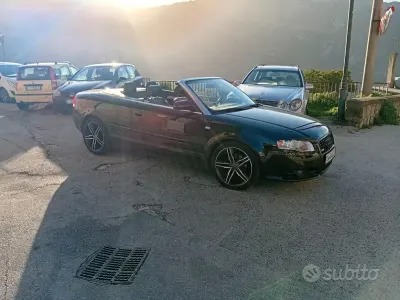 Usata Audi A4 140 CV (102 kW) 2014 Nero Cabrio
