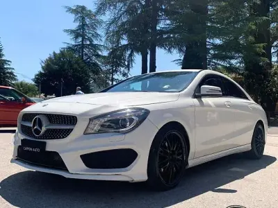 Usata Mercedes CLA200 Executive 136 CV (100 kW) 2014 Bianco Coupé