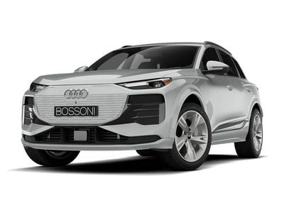 Uusi Audi Q6 e-tron Design 2026 Harmaa Katumaasturi