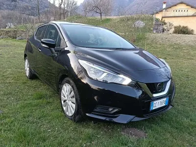 Occasion Nissan Micra Acenta 101 PK (74 kW) 2020 Zwart Hatchback