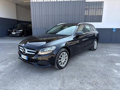 Usata Mercedes C200 Premium 136 CV (100 kW) 2016 Nero Station wagon