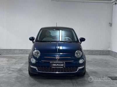 Usata Fiat 500 Lounge 69 CV (50 kW) 2019 Blu Berlina