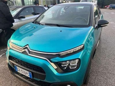 Usata Citroën C3 Feel 102 CV (75 kW) 2021 Blu/azzurro Berlina