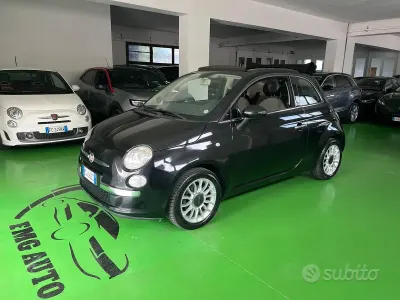 Usata Fiat 500C Lounge 69 CV (50 kW) 2013 Nero Cabrio
