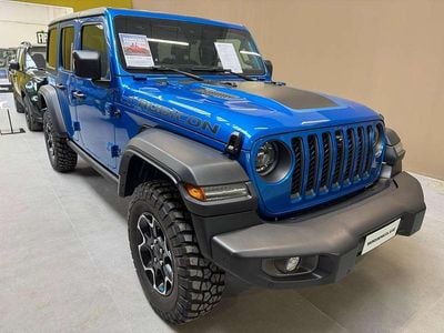 Nuova Jeep Wrangler Unlimited Rubicon 272 CV (200 kW) 2025 Hydro blu SUV