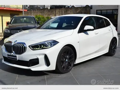 Usata BMW 116 M Sport 116 CV (85 kW) 2020 Bianco Utilitaria