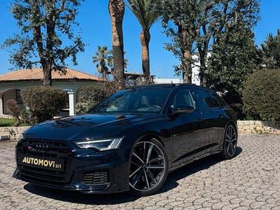 Usata Audi A6 S-Line 343 CV (252 kW) 2021 Blu Station wagon