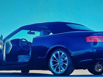Usata Audi A5 Cabriolet 177 CV (130 kW) 2012 Blu Cabrio