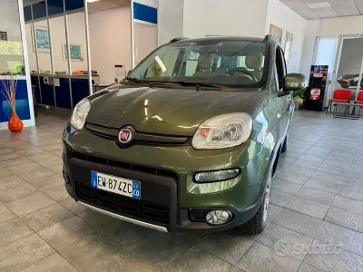 Usata Fiat Panda 4x4 S 86 CV (63 kW) 2014 Verde Utilitaria