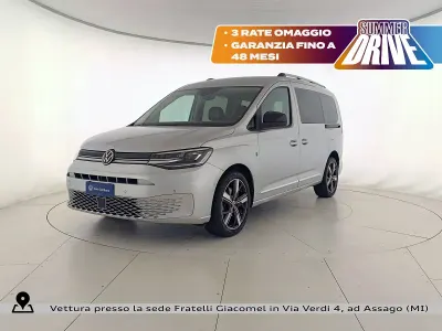 Usata VW Caddy Maxi Life 122 CV (89 kW) 2022 Argento reflex metallizzato Monovolume