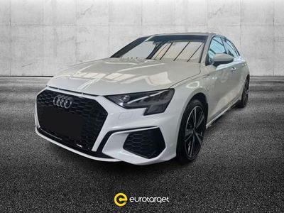 Usata Audi A3 e-tron S-Line 204 CV (150 kW) 2022 Bianco pastello Utilitaria