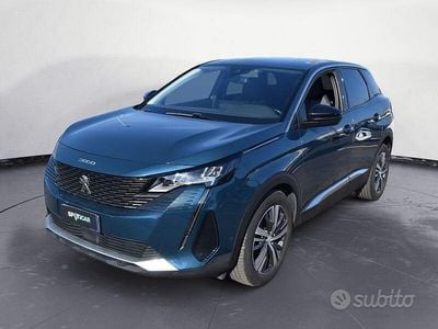 Usata Peugeot 3008 Allure 131 CV (96 kW) 2022 Blu SUV