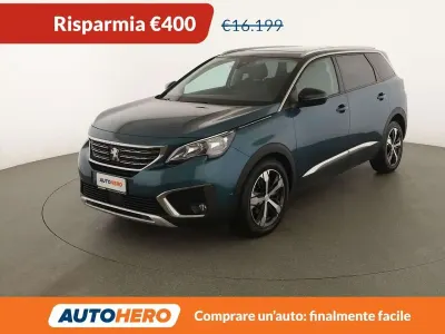 Usata Peugeot 5008 Allure 120 CV (88 kW) 2017 Blu/azzurro SUV