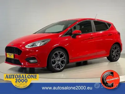 Usata Ford Fiesta ST-Line 95 CV (69 kW) 2020 Rosso Utilitaria