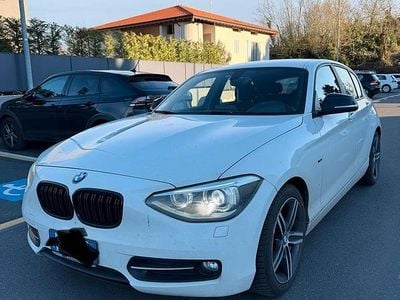 Usata BMW 118 M Sport 143 CV (105 kW) 2014 Bianco Utilitaria
