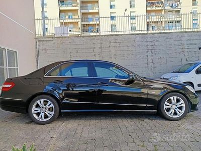 Usata Mercedes E220 Avantgarde 2013 Nero Berlina