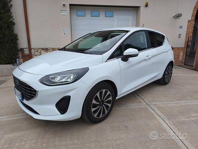 Usata Ford Fiesta Titanium 75 CV (55 kW) 2022 Bianco Berlina