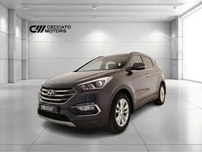 Usata Hyundai Santa Fe Xpossible 150 CV (110 kW) 2016 Blu SUV
