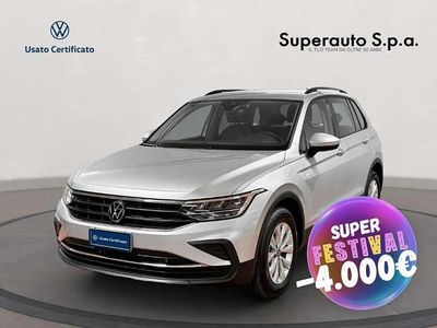 Usata VW Tiguan Life 150 CV (110 kW) 2023 Argento SUV