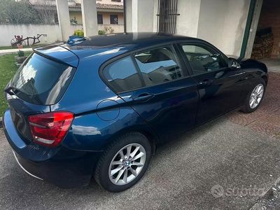Usata BMW 116 Sport Line 116 CV (85 kW) 2012 Blu Utilitaria