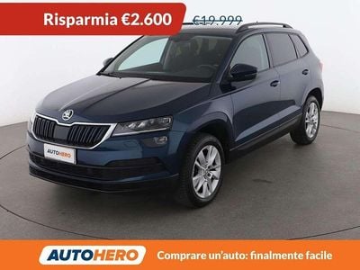 Usata Skoda Karoq Executive 150 CV (110 kW) 2019 Blu SUV