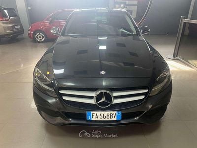 Usata Mercedes C180 Premium 116 CV (85 kW) 2015 Grigio Berlina