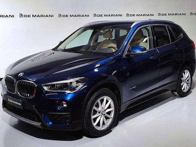 Usata BMW X1 150 CV (110 kW) 2017 Blu/azzurro SUV